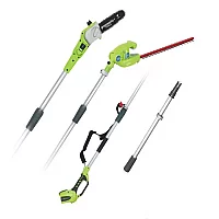 Greenworks 40V Cordless Long Reach Hedge Trimmer and Pruner Tool only
